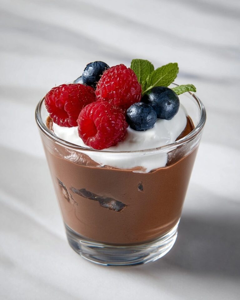 High Protein Cottage Cheese Chocolate Mousse Recipe