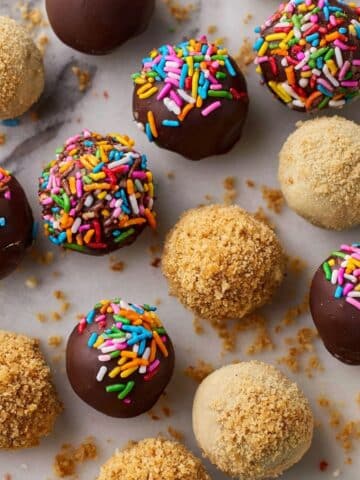 No Bake Cheesecake Balls Recipe