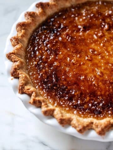 Bourbon Brûlée Pumpkin Pie Recipe