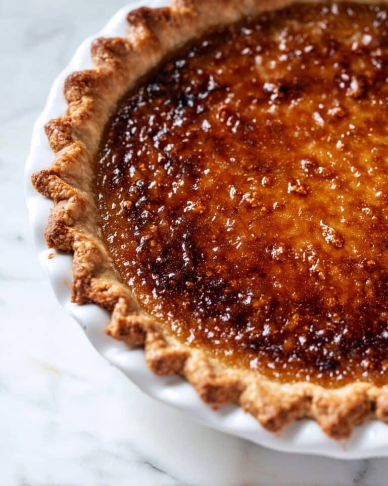 Bourbon Brûlée Pumpkin Pie Recipe