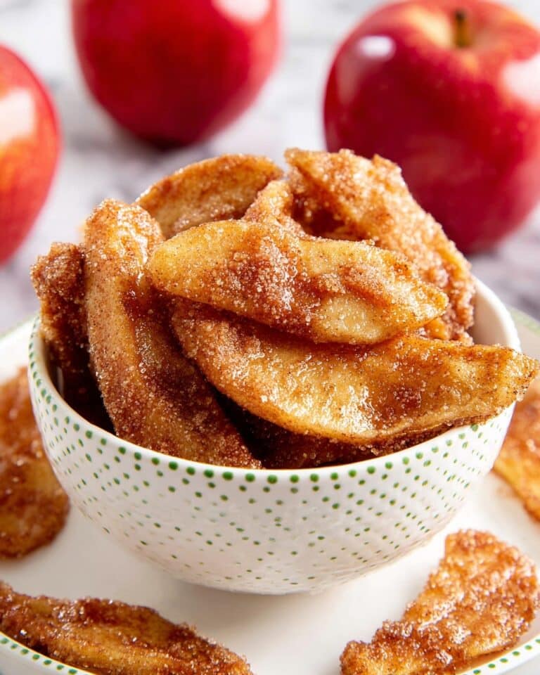 Air Fryer Apple Fries Recipe