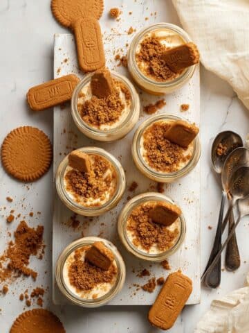 No-Bake Biscoff Cheesecake Cups Recipe