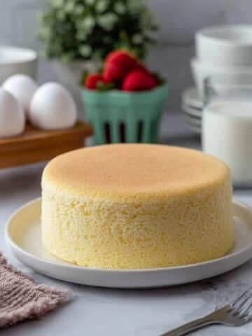 Cotton Japanese Cheesecake Without the Cracks Recipe