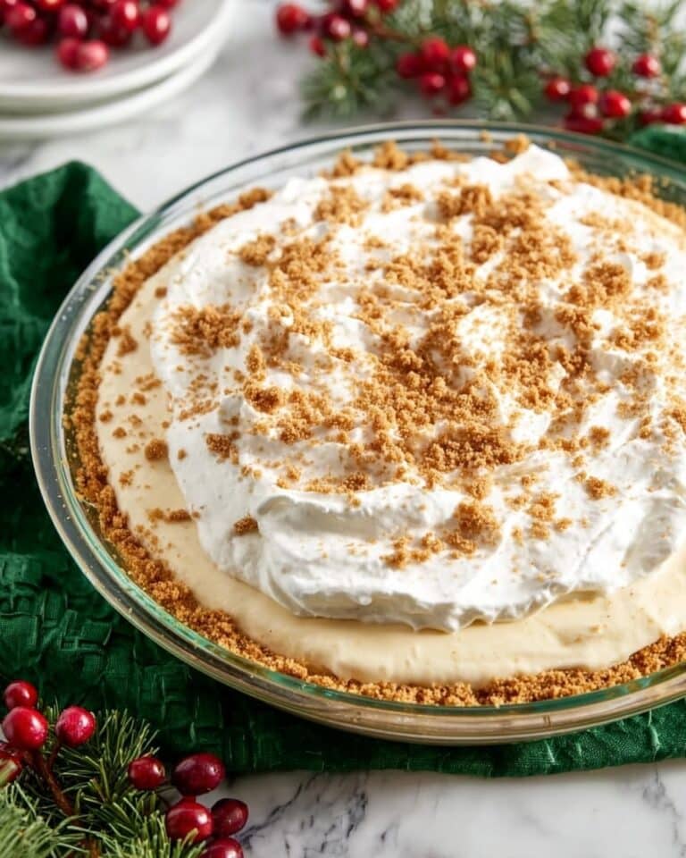 Gingerbread Cream Pie Recipe