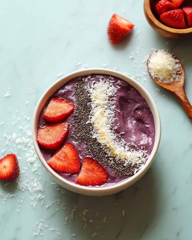 My Go-To 5-Minute Vegan Smoothie Bowl Recipe