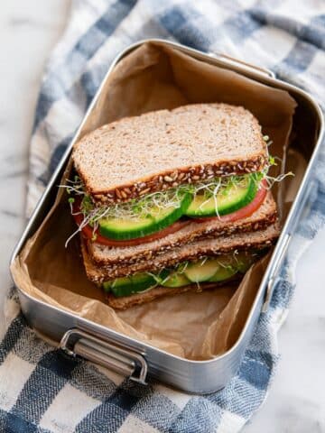 Best Veggie Hummus Sandwich Recipe