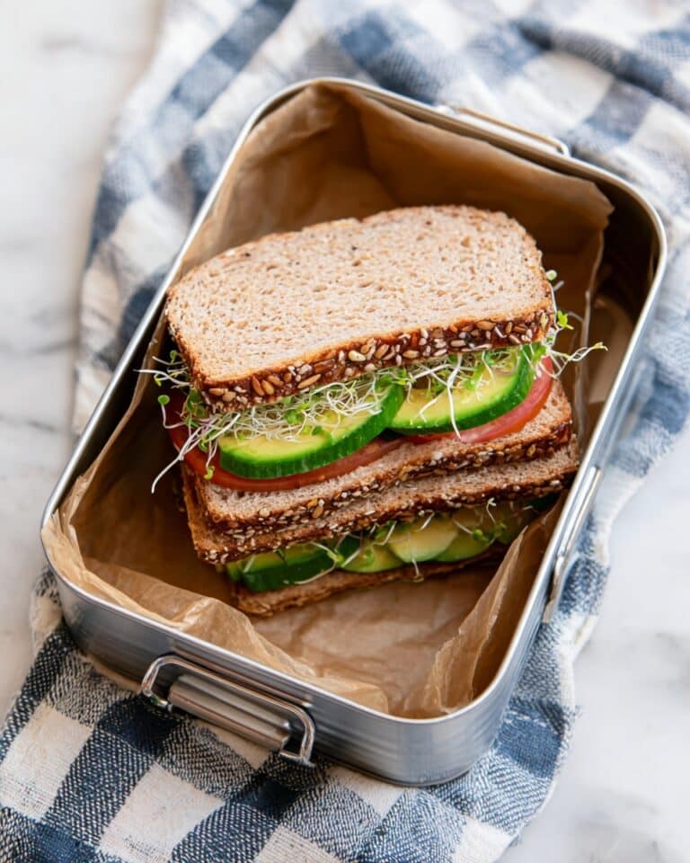 Best Veggie Hummus Sandwich Recipe