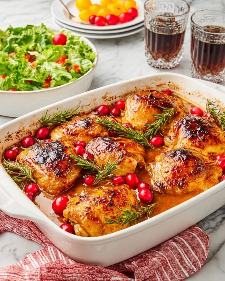 Baked Cranberry Orange Chicken Recipe