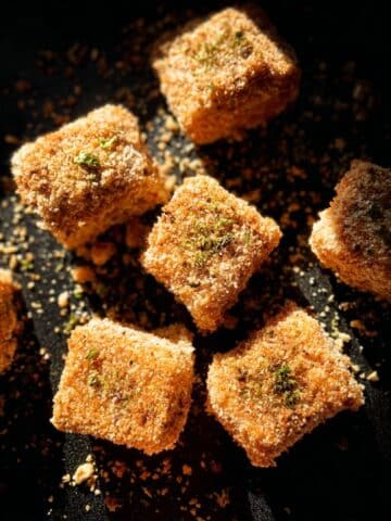 Crispy Cheesy Sweet Potato Bites Recipe