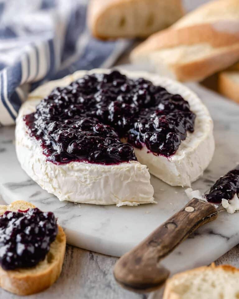 Blueberry Balsamic Goat Cheese Appetizer Recipe