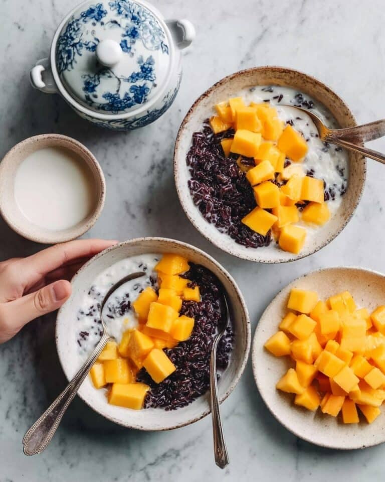 Mango Sago Coconut Tapioca Pudding Recipe