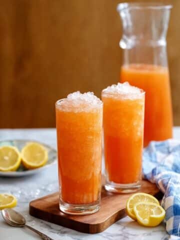 Peach and Cardamom Lemonade Recipe