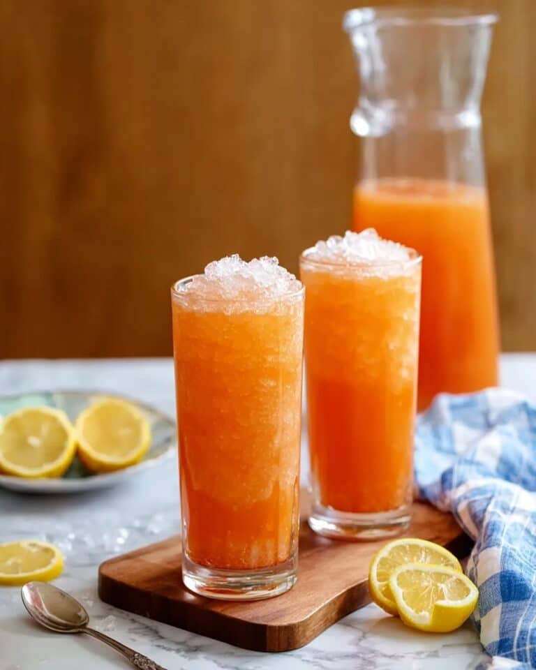 Peach and Cardamom Lemonade Recipe