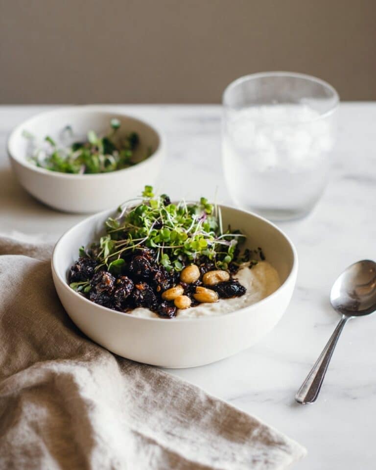 Celery Root Puree with Balsamic Roasted Beets and Pearl Onions Recipe