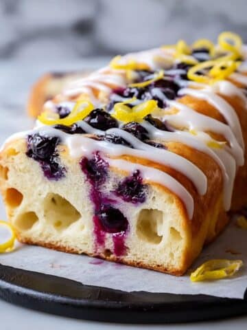 Lemon Blueberry Focaccia Recipe