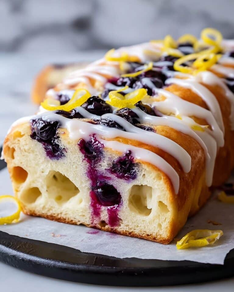 Lemon Blueberry Focaccia Recipe