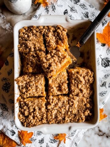 Pumpkin Cream Cheese Coffee Cake Recipe
