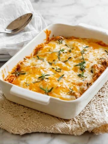Creamy Butternut Squash and Chicken Lasagna Roll-Ups with Sage Recipe