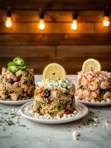 Honey Lime Chicken and Avocado Rice Stack Recipe