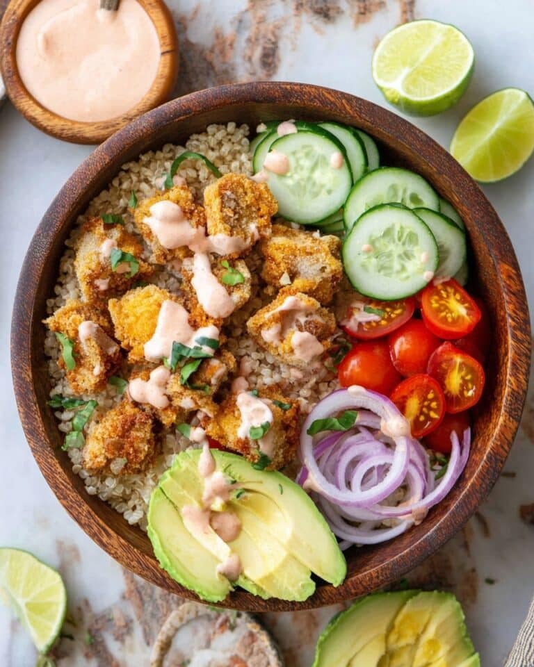 Crispy Bang Bang Chicken and Rice Bowls Recipe