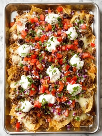 Sheet Pan Greek Nachos Recipe