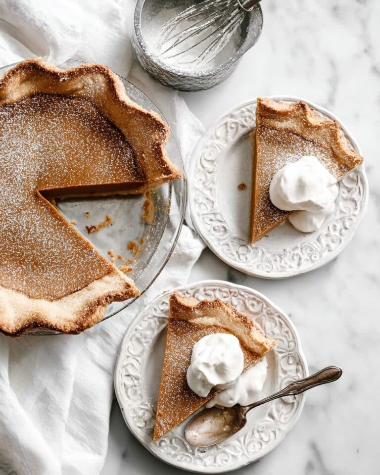 Brown Butter Maple Chess Pie Recipe