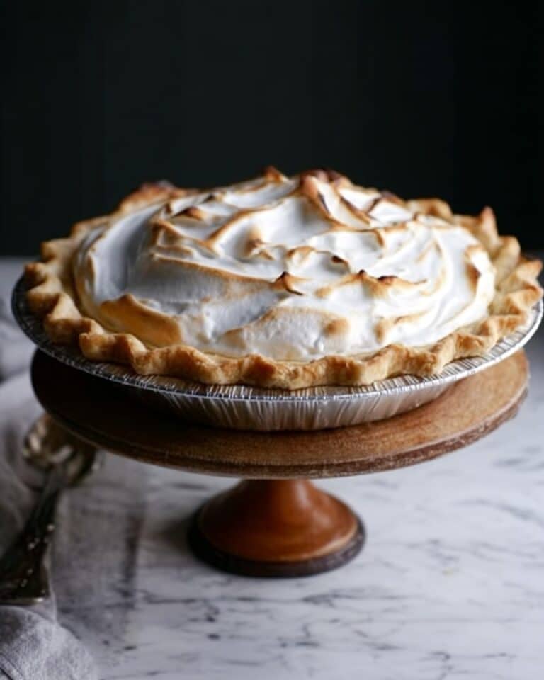 Eggnog Brulee Pie Recipe