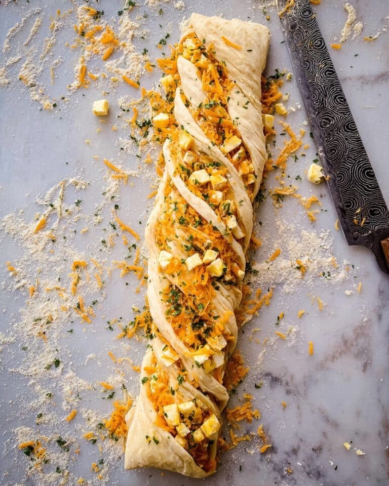 Soft Garlic Herb Cheddar Cheese Bread Recipe