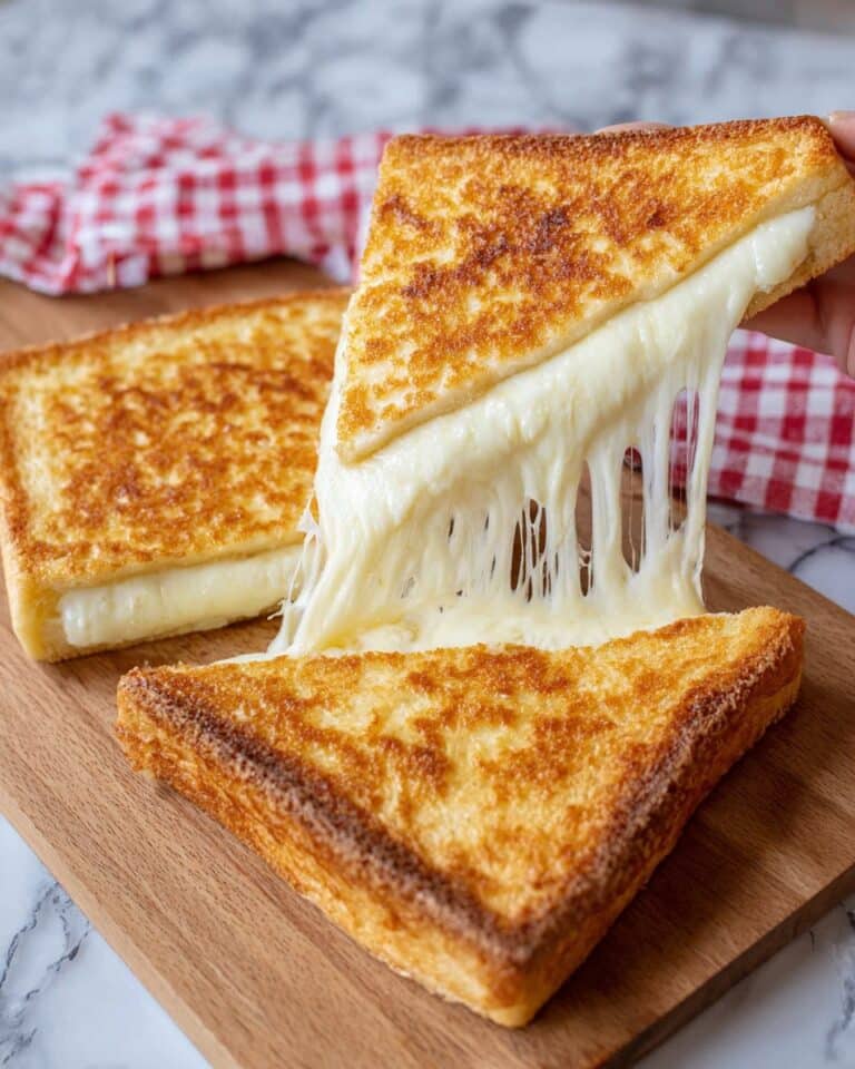 Mozzarella in Carrozza (Fried Mozzarella Sandwich) Recipe
