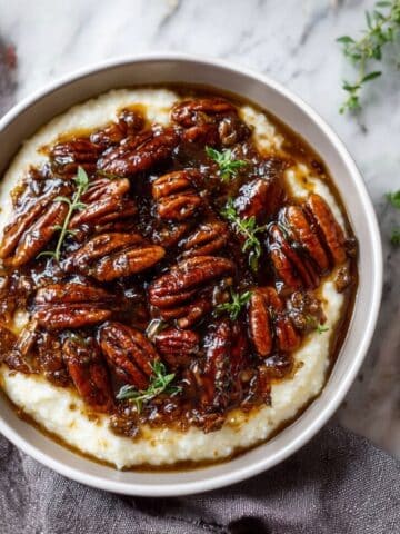 Baked Feta Dip with Fig Preserves and Toasted Pecans Recipe