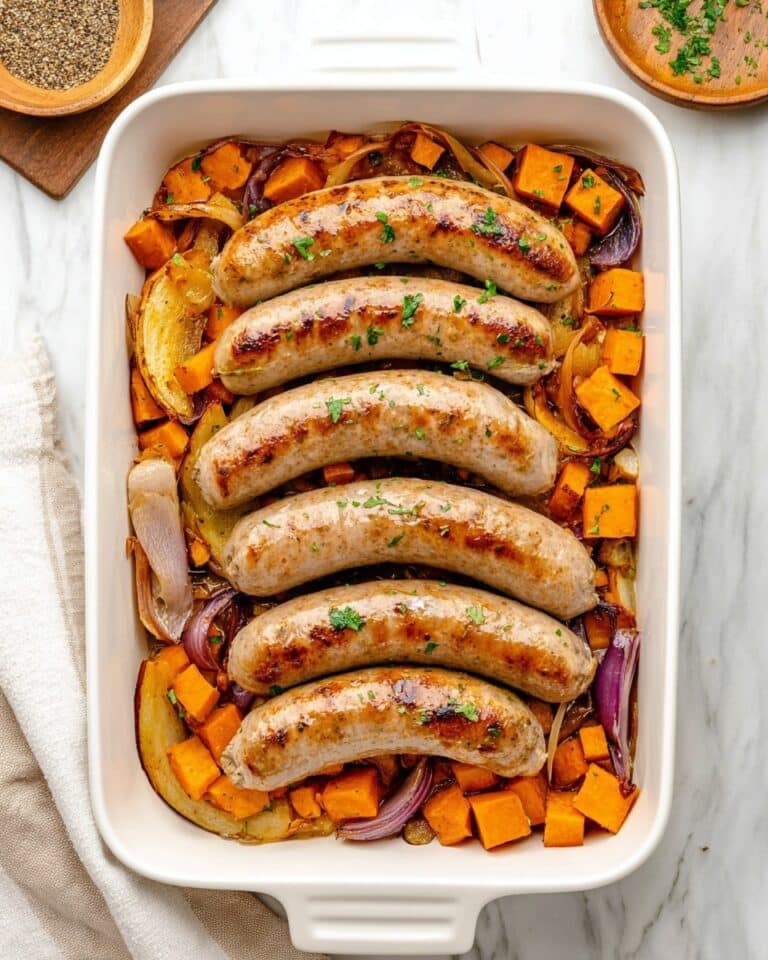 Chicken Sausage Sweet Potato Bake Recipe