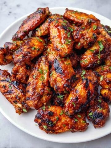 Crispy Honey Garlic Baked Chicken Wings Recipe