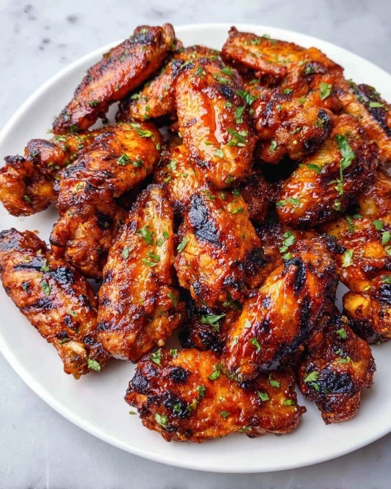 Crispy Honey Garlic Baked Chicken Wings Recipe