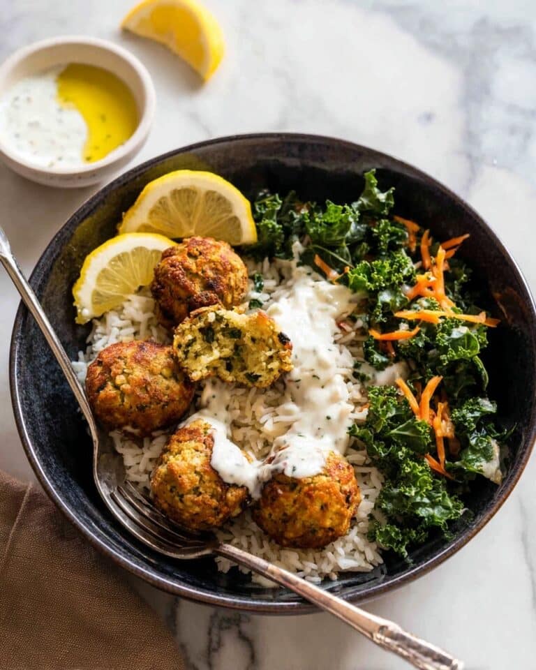Baked Broccoli Cheese Balls with Lemon Yoghurt Sauce Recipe