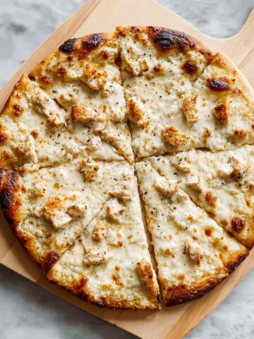 Chicken Alfredo Pizza Recipe