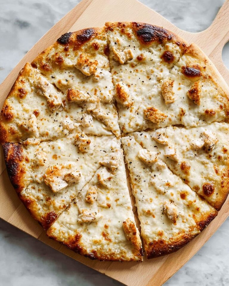 Chicken Alfredo Pizza Recipe
