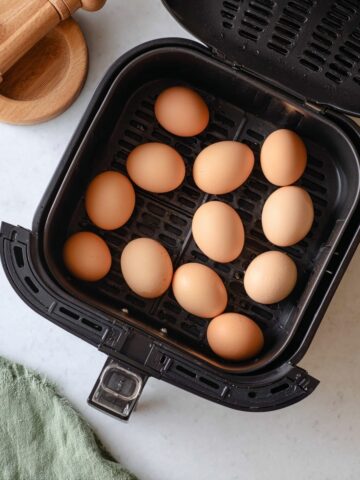 Air Fryer Hard Boiled Eggs Recipe