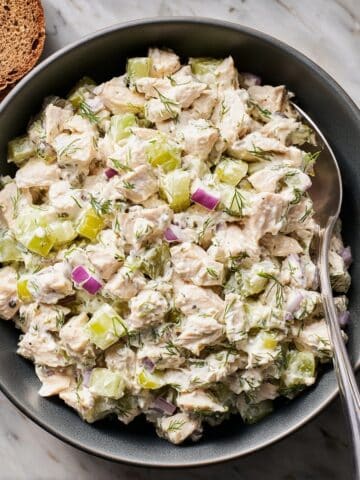 Creamy Tuna Salad with Dill and Fresh Lemon Recipe