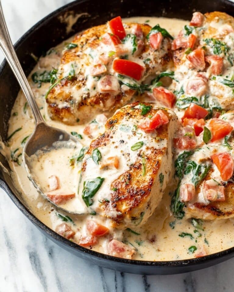 Creamy Tomato Basil Chicken Recipe