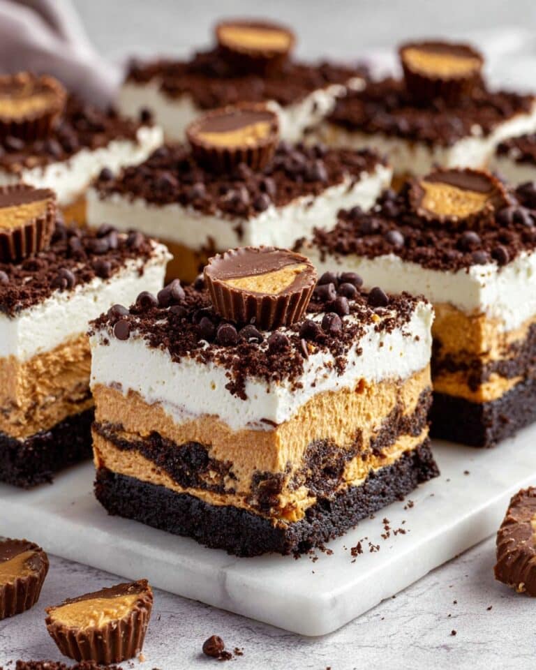 No Bake Chocolate Peanut Butter Cake Recipe