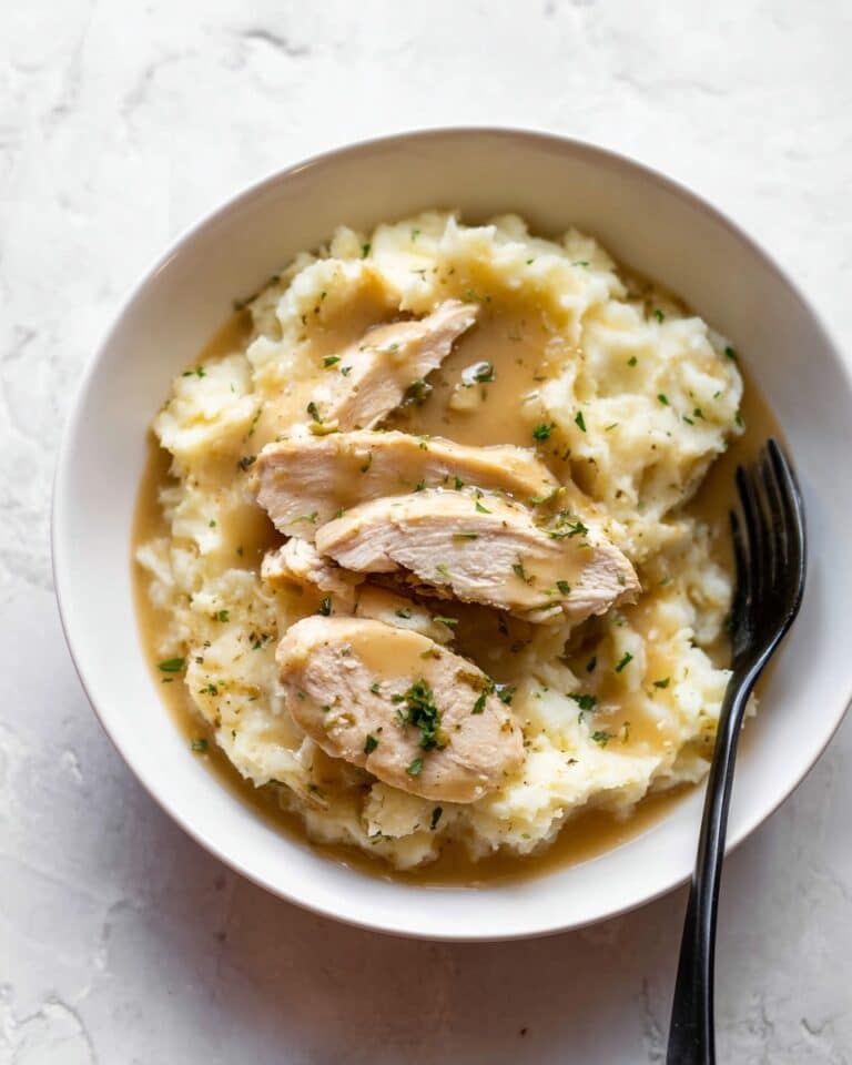 Instant Pot Chicken and Ranch Gravy Recipe