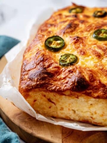 Jalapeno Cheddar Dutch Oven Bread Recipe