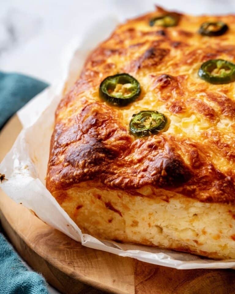 Jalapeno Cheddar Dutch Oven Bread Recipe