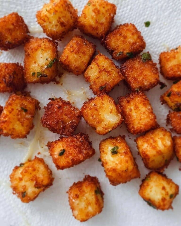 Easy Fried Cheese Bites Recipe