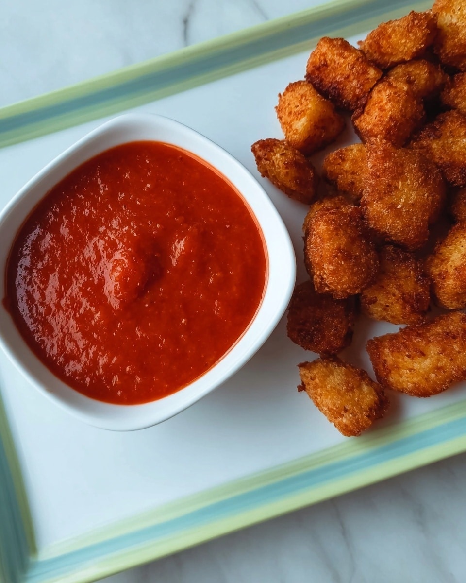 The image shows many small, golden-brown, crispy cubes of fried cheese scattered on a white paper towel. Each piece has a crunchy texture with some green herbs visible on the surface. Thin strings of melted cheese stretch between some cubes, adding a detail of softness. The cubes are evenly cooked to a warm brown color, suggesting a crunchy outside and soft inside, all placed on a white marbled surface photo taken with an iphone --ar 4:5 --v 7