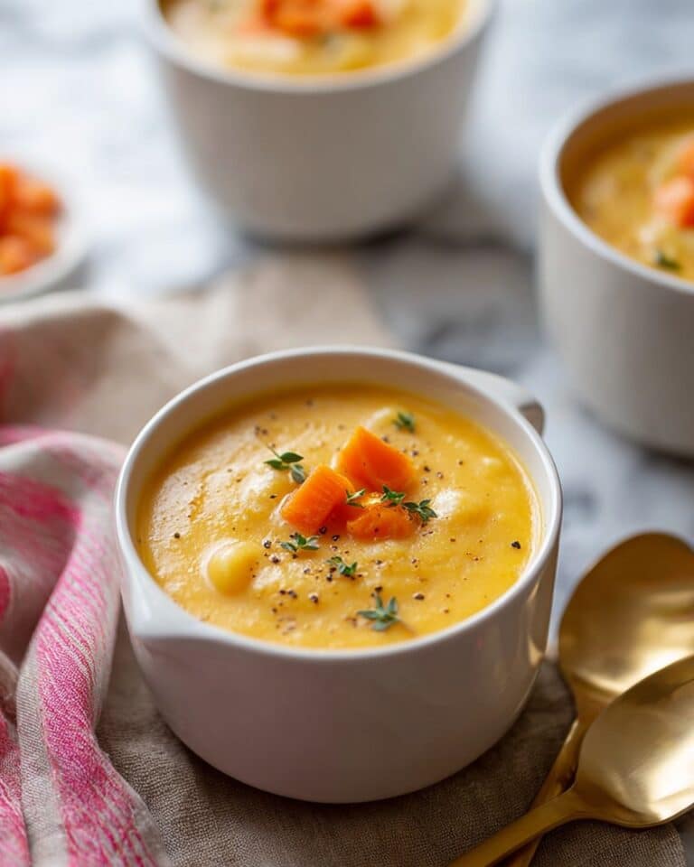 Roasted Winter Vegetable Soup Recipe