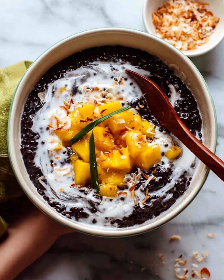 Thai Black Sticky Rice Pudding Recipe