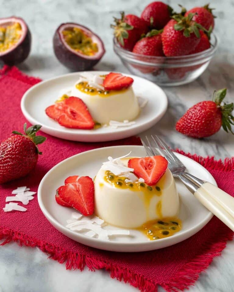 Coconut Panna Cotta Recipe
