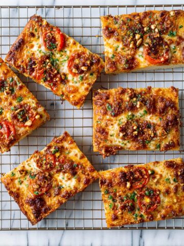 Tomato Basil Focaccia Bread Recipe