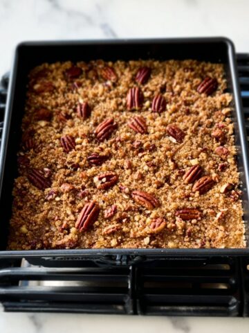 Pecan Pumpkin Spice Crumble Cake Recipe